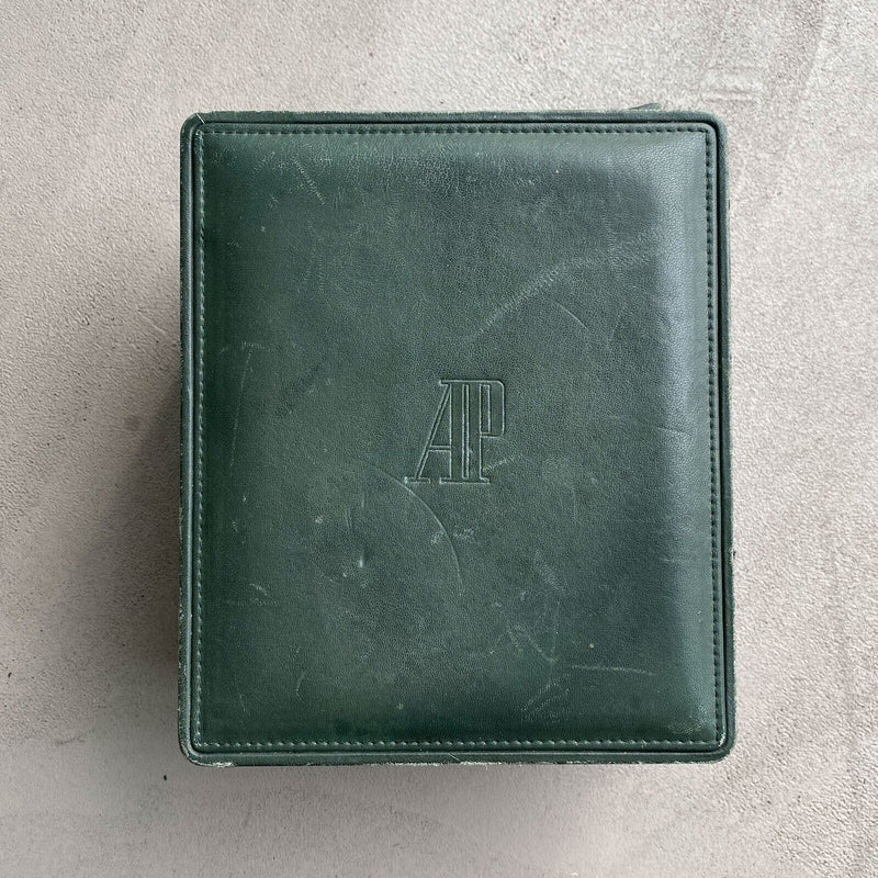 Original Audemars Piguet Royal Oak Quantième Perpétuel Watch Winder Box Green