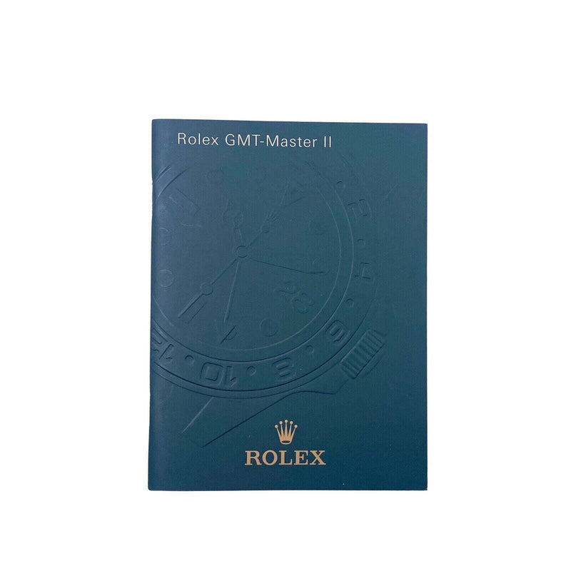 Original Rolex Green Booklet GMT-Master II Manual Languages 2007-2012